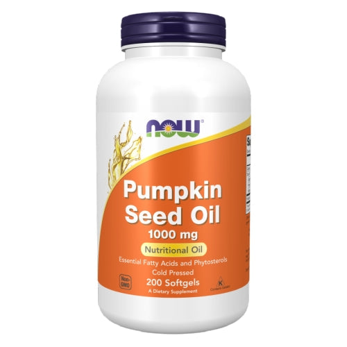 Now Foods Pumpkin Seed Oil 1000 mg 200 Softgels