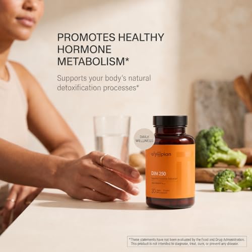 Image 3 of Olympian Labs DIM Supplement with BioPerine 250mg, 30 Caps