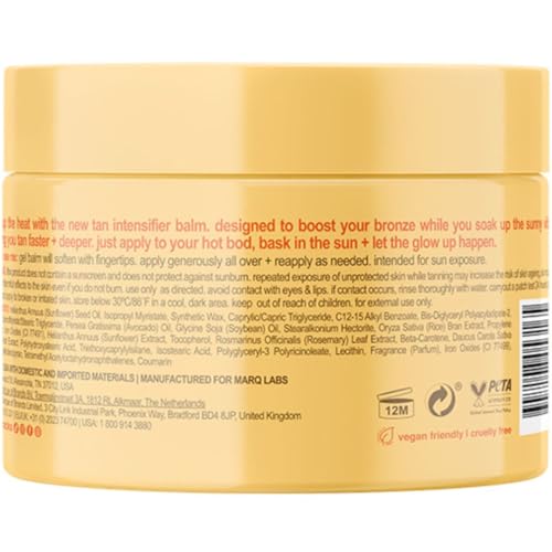Image 2 of B.TAN 0 SPF Tanning Oil Balm - Beta Carotene Browning Sun Tan Gel 150ml