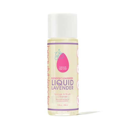 Image 1 of Liquid Cleanser, 3 oz for the product beautyblender Blendercleanser Tool Wash Lavender Purifying Liquid Soap 3 oz