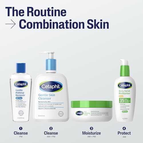 Image 5 of Cetaphil Gentle Waterproof Makeup Remover, Sensitive Skin, 6oz