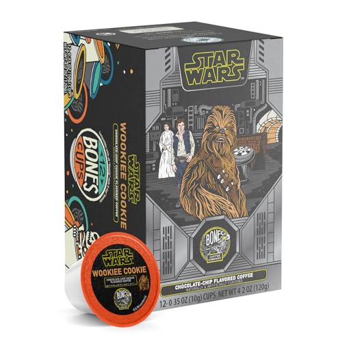Image 1 of Default Title for the product Bones Coffee Company Star Wars Wookiee Cookie Chocolate Chip Cookie Flavored Coffee Pods 12 Count