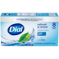 Thumbnail for Image 6 of Dial Antibacterial Bar Soap, Spring Water, 32 Bars, 8 Count (Pack of 4)