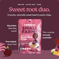 Thumbnail for Image 3 of GOODSAM Small Farms Baked Sweet Beet Chips, Pack of 16