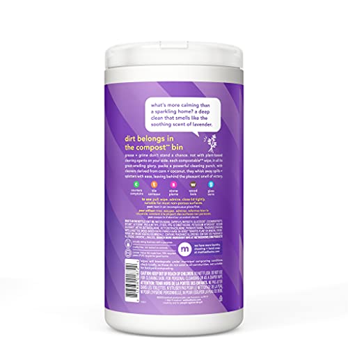 Image 2 of Method All-Purpose Cleaning Wipes, French Lavender, 70 Count, 3 Pack