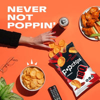 Thumbnail for Image 5 of popchips Popchips Potato Chips, BBQ, 4ct 5.0oz Share Bags