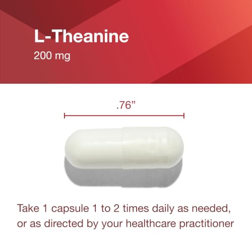 Image 7 of PROTOCOL FOR LIFE BALANCE L-Theanine 200mg, Stress Relief*, 60 Veg Caps