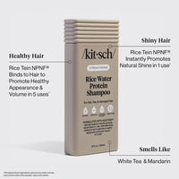 Thumbnail for Image 3 of Kitsch Strengthening Rice Water Shampoo for Hair Growth – 12.3 oz