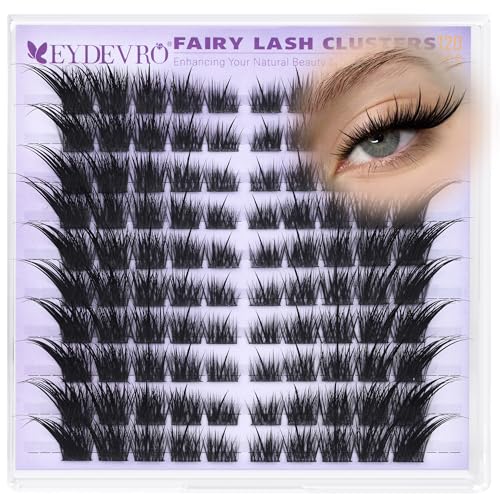 Image 1 of Default Title for the product EYDEVRO Wispy Lash Clusters Fairy Fox Eye Eyelash Clusters with Spikes
