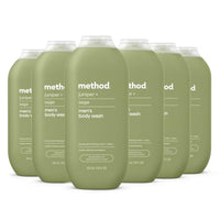 Thumbnail for Image 9 of Juniper + Sage / 18 Fl Oz (Pack of 6) for the product Method Men’s Body Wash