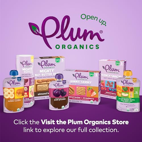 Image 6 of Plum Organics Mighty Builder Organic Toddler Food, 4 oz Pouch, 24 Pack