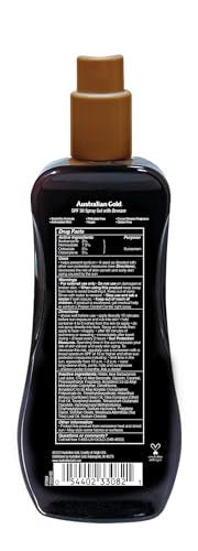 Image 2 of Australian Gold Spray Gel Sunscreen with Instant Bronzer SPF 30, 8 Ounce, Pack of 6