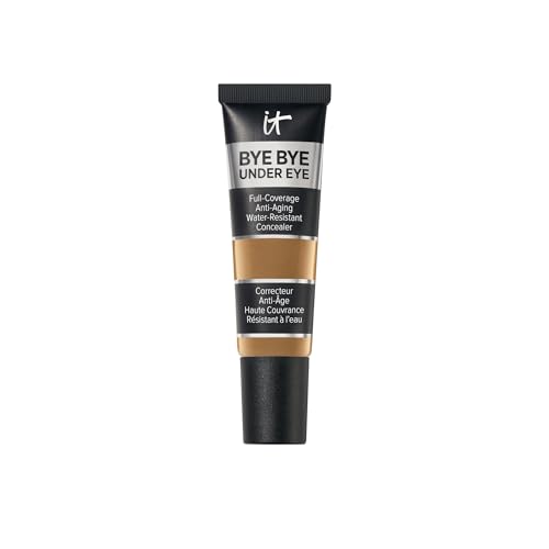 Image 20 of 35.5 Rich - for warm undertones / 0.4 Fl Oz (Pack of 1) for the product IT Cosmetics Bye Bye Under Eye Anti-Aging Full Coverage Concealer