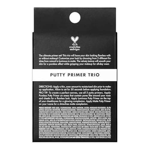 Image 2 of e.l.f. Cosmetics Putty Primer Trio, Travel Size, 0.14 Oz (4g) Each, Pack of 2