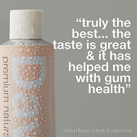 Thumbnail for Image 6 of Davids Fluoride Free Toothpaste Whitening Herbal Citrus Mint 5.25oz