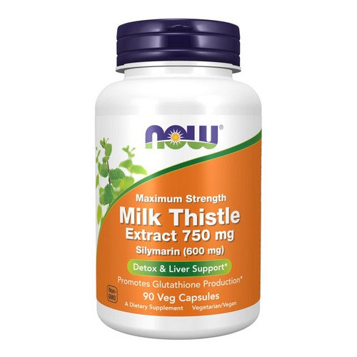 Now Foods Milk Thistle Ext (Silymarin) 750 Mg 90 VegCaps