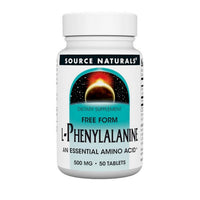 Thumbnail for Source Naturals L-Phenylalanine 500 mg 50 Tabs