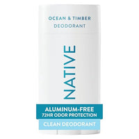 Thumbnail for Image 1 of Default Title for the product Native Deodorant Contains Naturally Derived Ingredients, 72 Hour Odor Control, Deodorant for Women and Men, Aluminum Free, Ocean & Timber 2.65oz
