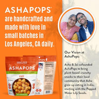 Thumbnail for Image 3 of AshaPops Popped Water Lily Seeds, Chili, 1 oz Bags, Pack of 6