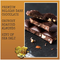 Thumbnail for Image 3 of Chocolove Almonds & Sea Salt Dark Chocolate Bars 3.2 oz Bar (12 Pack)