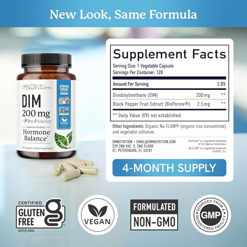 Image 6 of SMNutrition Progesto-Life Cream with 200mg DIM Supplement