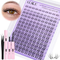 Thumbnail for Image 24 of A - Clear Band 01 Kit for the product ALICE Lash Clusters Eyelash Extensions