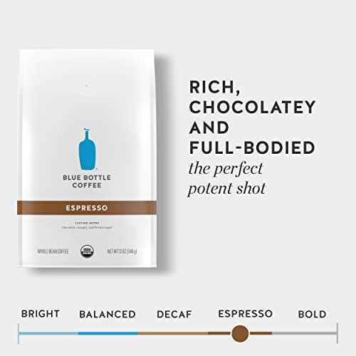 Image 4 of Blue Bottle Coffee Whole Bean Organic Espresso Dark Roast 12 Ounce Pack of 6