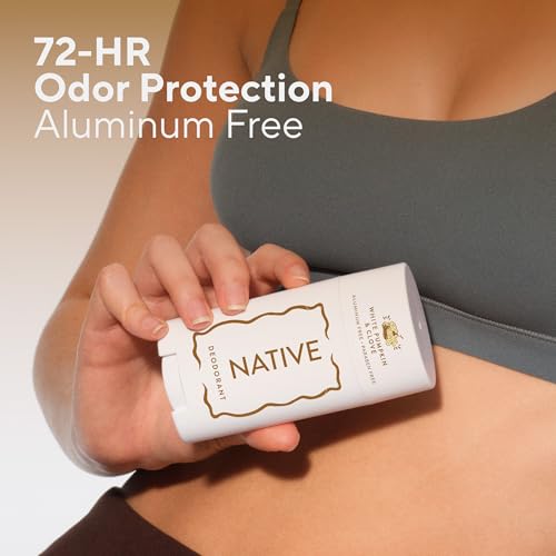 Image 2 of Native Deodorant Contains Naturally Derived Ingredients, 72 Hour Odor Control, Deodorant for Women and Men, Aluminum Free, Limited Edition, White Pumpkin & Clove 2.65oz