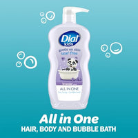Thumbnail for Image 2 of Dial Kids Lavender 3-in-1 Body + Hair + Bubble Bath, 24 Fl Oz, 4-Pack