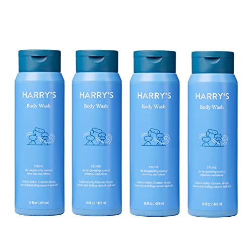 Image 1 of Default Title for the product Harry's Men's Body Wash Shower Gel - Stone, 16 Fl Oz (Pack of 4)