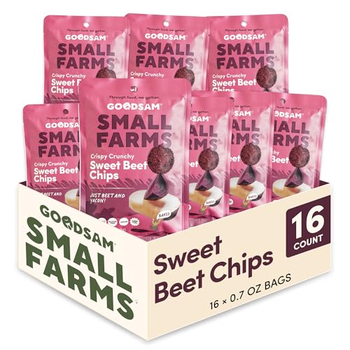 Image 1 of Default Title for the product GOODSAM Small Farms Baked Sweet Beet Chips, Pack of 16