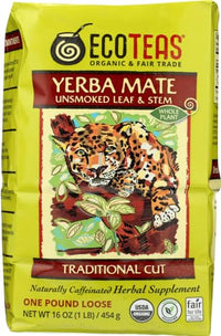 Thumbnail for Image 1 of Default Title for the product ECOTEAS Tea, Og1, Yerbe Mate, Lse, Tr