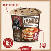 Thumbnail for Image 5 of KODIAK CAKES Pancake On The Go, Chocolate Chip & Maple, 2.29 Oz (Pack Of 12)