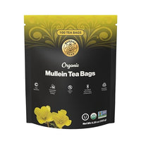 Thumbnail for Image 1 of Default Title for the product Buddha Teas Organic Mullein Leaf Tea - Herbal Tea & Caffeine Free