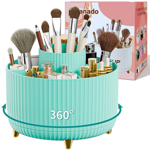 Image 7 of Mint Green for the product fanado 360? Rotate Makeup Brush Holder Organizer