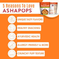 Thumbnail for Image 4 of AshaPops Popped Water Lily Seeds, Chili, 1 oz Bags, Pack of 1