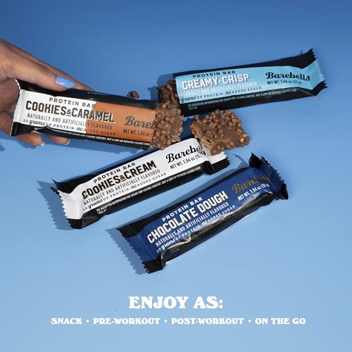 Image 6 of BAREBELLS Protein Bars Favorites Variety Pack – 12 Bars 20g of Protein