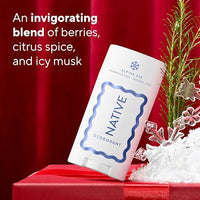 Thumbnail for Image 4 of Native Deodorant Contains Naturally Derived Ingredients, 72 Hour Odor Control, Deodorant for Women and Men, Aluminum Free, Limited Edition, Alpine Air 2.65oz