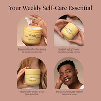 Thumbnail for Image 5 of Kitsch Moisturizing Coconut Oil Hair Mask for Damaged Hair – 10 oz