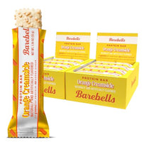 Thumbnail for Image 1 of Default Title for the product BAREBELLS Orange Creamsicle Protein Bars, 20g Protein, 24 Pack