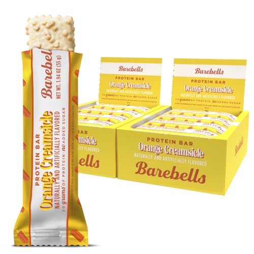 Image 1 of Default Title for the product BAREBELLS Orange Creamsicle Protein Bars, 20g Protein, 24 Pack