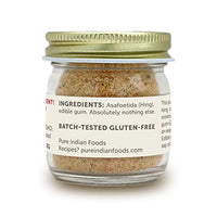 Thumbnail for Image 3 of PURE INDIAN FOODS Best Hing Ever (Asafoetida Powder), Gluten Free, 20g Glass Bottle (3 PACK)