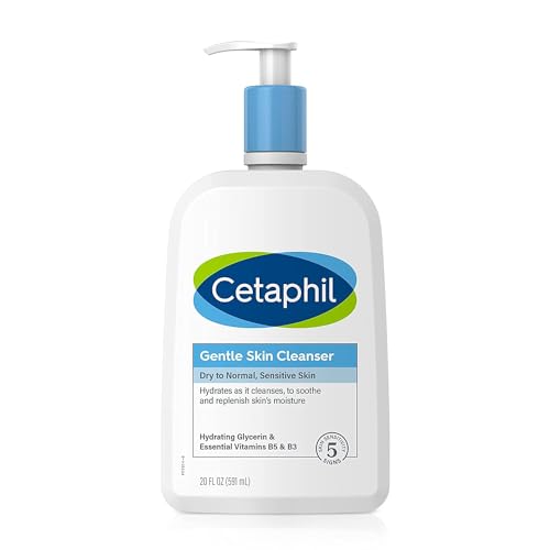 Image 2 of Unscented / 20 Fl Oz (Pack of 1) for the product Cetaphil Gentle Cleanser Hydrating Face & Body Wash Sensitive Skin