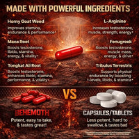 Thumbnail for Image 4 of Behemoth Ultimate Enlargement Pills for Men - 60 Capsules