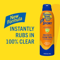 Thumbnail for Image 3 of Banana Boat Sport SPF 60+ Sunscreen Spray, 6 oz