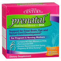 Thumbnail for 21st Century Prenatal Multivitamin/Mineral + DHA 120 Tabs