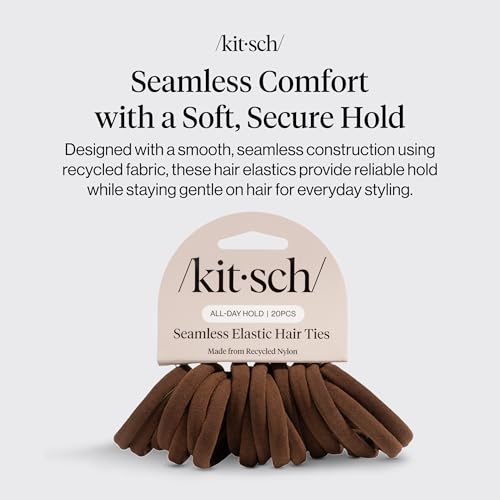 Image 2 of Kitsch Elastic Hair Ties No Damage