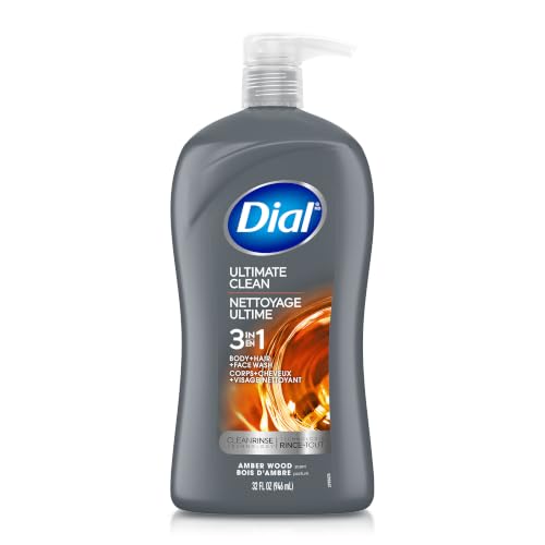 Image 3 of Ultimate Clean / 32 Fl Oz (Pack of 1) for the product Dial Men 3-in-1 Body, Hair and Face Wash