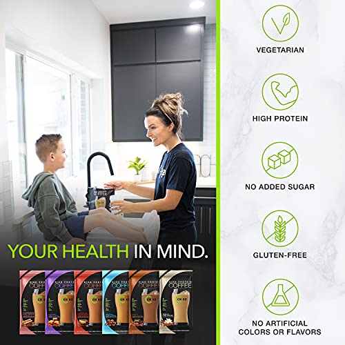 Image 5 of CHIKE High Protein Iced Coffee Sampler Pack, 6 Protein Coffee Packets