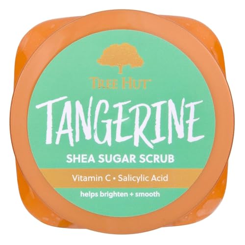 Image 3 of Tree Hut Tangerine Body Scrub, Exfoliating Sugar Scrub, Vegan, 18 Oz